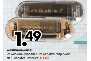 wenkbrouwenset