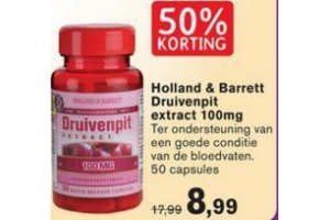 holland en amp barrett druivenpit extract 100 mg