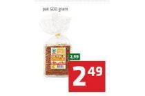 spar roomboter gevuld speculaas