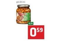 spar bruine bonen
