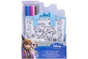 disney frozen kleur je eigen tasje