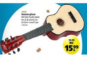 houten gitaar