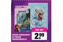 frozen armbandset of vriendenboekje