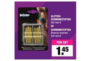 glitterschminkstiften