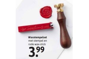 waxstempelset