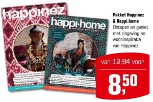 pakket happinez en amp happi home