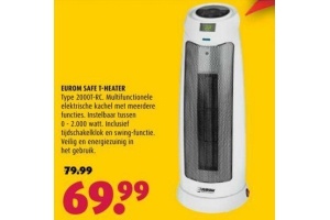 eurom safe t heater
