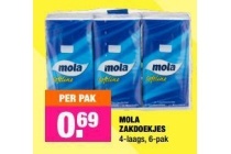 mola zakdoekjes
