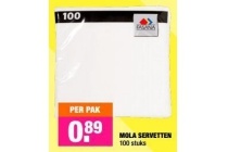 mola servetten