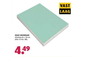 knauf greenboard