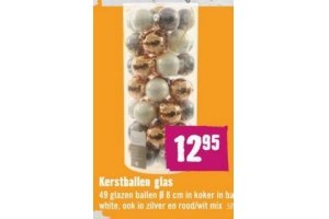 kerstballen glas