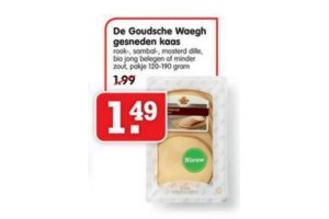 de goudsche waegh gesneden kaas