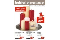 bolsius stompkaarsen