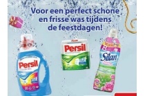 persil wasmiddel en silan wasverzachter