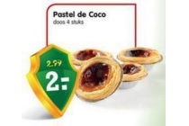 pastel de coco