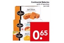 continental bakeries