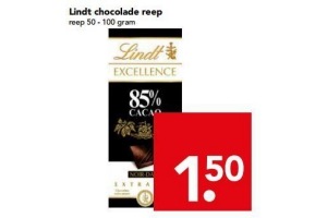 lindt chocolade reep