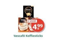 nescaf en eacute koffiesticks