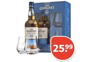 the glenlivet founders reserve set met twee glazen