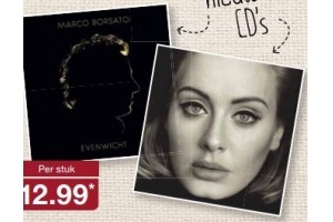 het nieuwste album van adele en lsquo 25 en rsquo of van marco borsato en lsquo evenwicht en rsquo