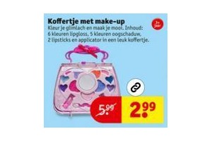 koffertje met make up