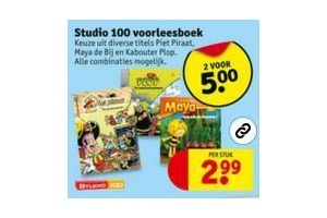 studio 100 voorleesboek