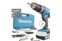 makita accu schroef boormachineset voor en euro 198 75