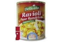 ravioli met rundvlees