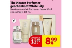 the master perfumer geschenkset white lily