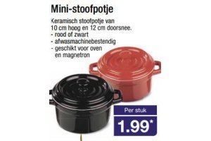 mini stoofpotje