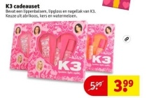 k3 cadeauset