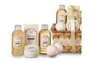 luxe vanille mand geschenkset