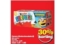 ferrero kinderchocolade