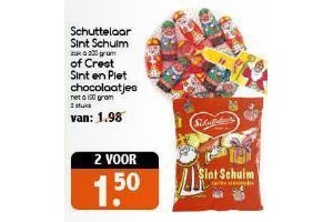 schuttelaar sint schuim