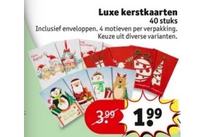 luxe kerstkaarten