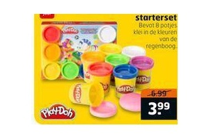 play doh regenboog starterset