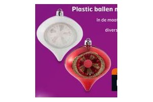 plastic ballen met gat
