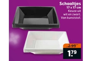 schaaltjes