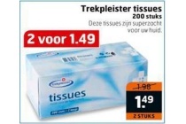 trekpleister tissues