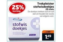 trekpleister stofwisdoekjes