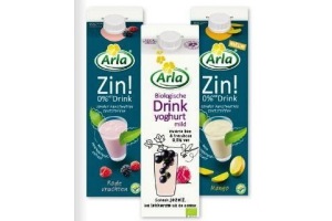 arla zin of biologische drinkyoghurt