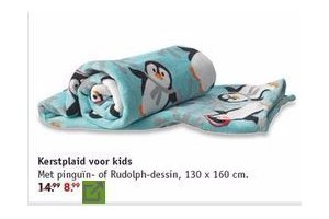 kerstplaid voor kids