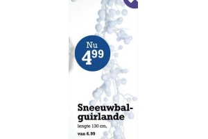 sneeuwbalguirlande