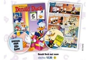 donald duck met naam