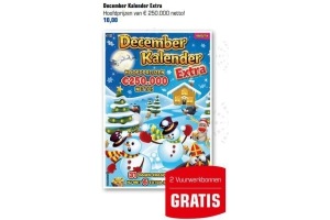 december kalender extra