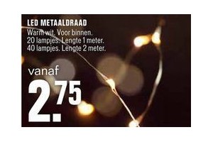 led metaaldraad