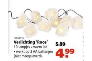 verlichting roos