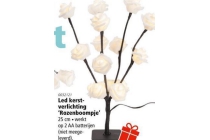 led kerstverlichting rozenboompje