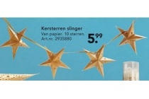 kerststerren slinger