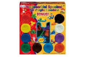 craft dough 10 potjes klei met toebehoren